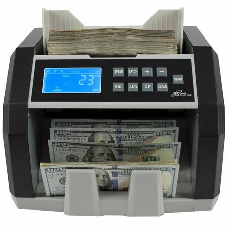 High Speed Bill Counter, Counterfeit Detection, Frontload -  ROYAL SOVEREIGN, RBC-ED200